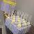 Purple And Yellow Baby Shower Cake
