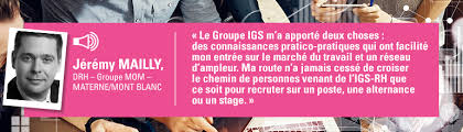 Integrer L Igs Rh Paris En Alternance C Est Possible Igs Rh Ecole Ressources Humaines