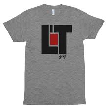 Lit Grip Logo T Soft Tri Blend American Apparel