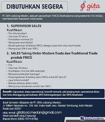 Maybe you would like to learn more about one of these? Lowongan Kerja Pt Gita Cabang Medan Medan Padang Johor