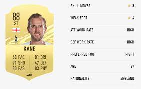 Super angebote für harry kane hier im preisvergleich. Fifa 21 Tottenham Hotspur Player Ratings Outsider Gaming
