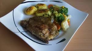 Wurziges Kotelett Mit Krauter Panade Rezept Frag Mutti Rezept Rezepte Lebensmittel Essen Essen