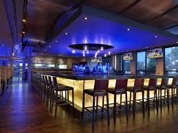 The Bar Area At Kevin Durant S Southern Cuisine Restaurant In Okc S Bricktown District Restaurant Lighting Design Nightclub Design Custom Lighting