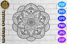 Download 85 Mandala Svg Designs Graphics PSD Mockup Templates
