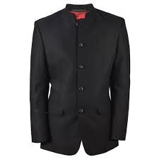 Louis Philippe Mandarin Collar Blazer Blazers For Men