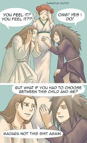 Anime Manga Naruto Shippuden Characters Hashirama Mito And Madara Lol Naruto Shippuden Characters Naruto Funny Naruto Comic