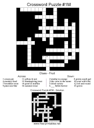 There are currently five free printable crossword puzzles in each category. Medium Printable Crosswords Free Printable Crossword Puzzles