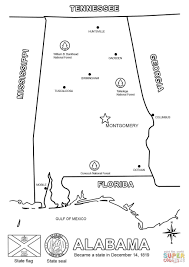 Alabama Map Coloring Page Free Printable Coloring Pages Free Printable Coloring Pages Printable Coloring Pages Coloring Pages