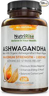 Ashwagandha is a powerful adaptogenic herb with a long history in ayurvedic medicine. Amazon Com Ashwagandha 1300mg Made With Organic Ashwagandha Root Powder Black Pepper Extract 120 Capsules 100 Pure Ashwagandha Supplement For Stress Relief Anti Anxiety Adrenal Mood Thyroid Support Health