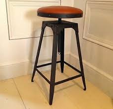 Hellbrauner stuhlgang erwachsene / hellbrauner stuhlgang normal : Cafe Stil Verstellbar Stuhl In Gealterte Rost Farbe 100 Leder Hellbraun Farbe Ebay
