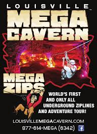 Underground Zip Line Louisville Mega Cavern Kentucky Travel Louisville