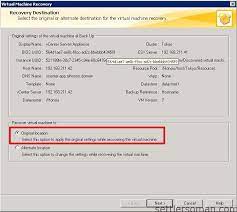 How To Restore Vmware Vms Backups By Netbackup? | Settlersoman - A Settler  In The Sddc World.