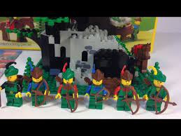 There are 16 lego robin hood for sale on etsy, and they. Lego Legoland Castle System 6066 Camouflaged Outpost Forestmen From 1987 Review Youtube