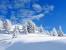 Christmas Mountain Village Scene
