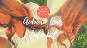 Diy Fall Hair Auburn Hair Color Tutorial W Highlights Lowlights Youtube