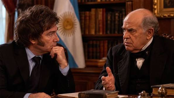 ME LLAMARON LOCO”: MILEI SE COMPARÓ CON SARMIENTO EN UN VIDEO GENERADO CON IA El Presidente publicó un video por el Día del Maestro en el que recreó, mediante inteligencia artificial, una