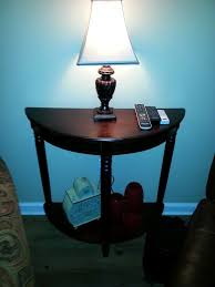 New Bombay Half Moon Table In The New Addition Old Coke Crates Half Moon Table Moon Table