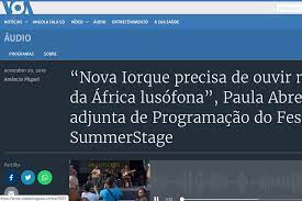 Posted 5 years ago5 years ago. Voa Voice Of America Nova Iorque Precisa De Ouvir Mais Musica Da Africa Lusofona Paula Abreu
