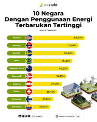 Dalam menghadapi perubahan iklim dan krisis energi global, banyak negara  yang beralih ke energi terbarukan sebagai solusi untuk mengurangi  ketergantungan pada bahan bakar fosil. Beberapa negara berhasil menunjukkan  komitmen luar biasa dalam