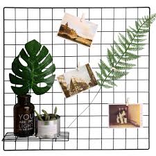 With the features of beauty, privacy, protection and sturdy, it is widely used as the room divider, wall decoration or ceiling decoration inside or as the enclosure, façade decoration, privacy wall panel, sunshade panel, decorative door outside. Kyla Metal Wire Mesh Square Grid Panel Multifunction Display Stand Wall Decor Mocome Decor