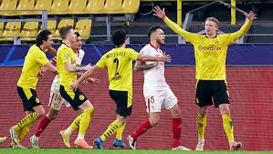 Dortmund, commonly known as borussia dortmund boˈʁʊsi̯aː ˈdɔɐ̯tmʊnt, bvb, or simply dortmund, is a german professional sports club based in dortmund. Borussia Dortmund 2 2 Sevilla Player Ratings As Haaland Hauls Bvb Into Champions League Quarter Finals Ruiksports Com