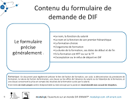 Maybe you would like to learn more about one of these? Dif Droit Individuel A La Formation