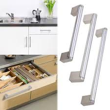 Kitchen cabinet refinishing is realized by painting or staining the cabinetry and cabinet doors. Home Garden Solid Stainless Steel Kitchen Cabinet Drawer Door Handles Pull Bar Hardware Hl1 Home Improvement