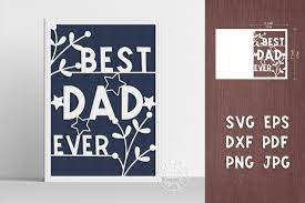 Download Svg Father S Day Card For Cricut Silhouette Cameo Dad Gift 658142 Templates Design Bundles