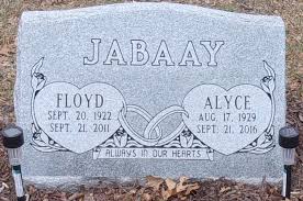 Alyce “GG” Hoogeveen Jabaay (1929-2016)