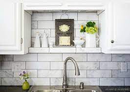 Luxurious Kitchen Tile Backsplashes Ideas In 2019 Subway Tile Backsplash Kitchen Kitchen Tiles Backsplash Marble Tile Backsplash
