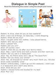 Nanti, ketika membuat contoh dialog present perfect tense baru deh pakai bahasa inggris. Dialogue In Simple Past Ppt Video Online Download