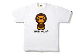 A bathing ape shirt baby milo eric haze tee bape white t shirt funny whiskey shirt. Buy Baby Milo Bathing Ape T Shirt Off 51
