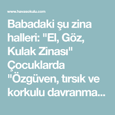 Babadaki Su Zina Halleri El Goz Kulak Zinasi Cocuklarda Ozguven Tirsik Ve Korkulu Davranma Sorununa Sebeptir Babalar Ozguven Dualar