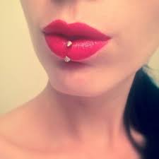 Pierced Labret Piercing Eyebrow Piercing Lip Piercing