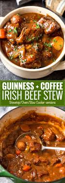 Guinness And Coffee Irish Beef Stew This Comfort Food Is The King Of All Irish Beef Stews As The G Stew Recipes Comfort Food Recipes Dinners Irish Beef Stew