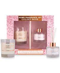 catherine malandrino 2 pc golden rose home fragrance gift set reviews all perfume beauty macy s in 2021 fragrance gift set fragrance gift golden rose