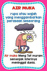 What does air muka mean in malay? Simpulan Bahasa Bergambar Beserta Motivasi Media Sosial Facebook