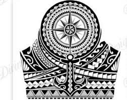 Half Sleeve Polynesian Tattoo Wrap Around Shoulder To Elbow Etsy Polynesian Tattoo Designs Polynesian Tattoo Sleeve Half Sleeve Tattoo