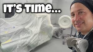 Coating the bottom of the cab with Por15