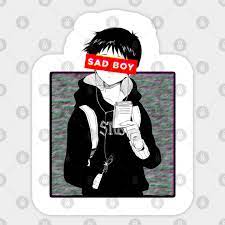 Search, discover and share your favorite sad boy gifs. Sad Boy Sad Boys Sticker Teepublic