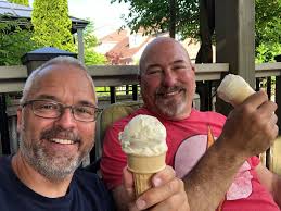 Just the weather for ice cream