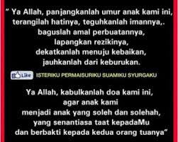 Kehadirannya begitu berarti hingga menjadikannya harta paling berharga dalam sebuah keluarga. Doa Untuk Anak Anak