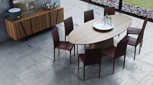 Sullivan Table Oval Table Dining Dining Table Modern Dining Table
