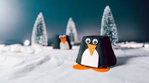 Petits Pingouins De La Banquise Boite D Oeuf Petit Pingouin Pingouin Boite A Oeuf