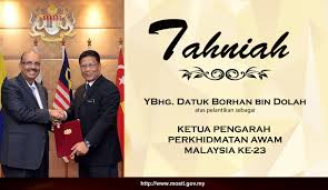 Datuk alias bin haji ahmad. Mosti On Twitter Tahniah Di Atas Pelantikan Ybhg Datuk Borhan Dolah Sebagai Ketua Pengarah Perkhidmatan Awam Malaysia Dari Seluruh Warga Kementerian Jabatan Agensi Https T Co Jstzqbauow