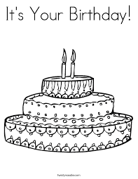 Birthday is a huge occasion for everyone, and it gets more special when it comes to kids' birthday. Happy Birthday Cake Coloring Pages Coloring Home