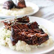 These Melt In Your Mouth Short Ribs Are Decadent Thanks To The Sous Vide Paired Sous Vide Recipes Sous Vide Cooking Sous Vide Steak