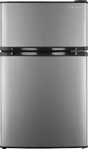 Maybe you would like to learn more about one of these? Insignia 3 0 Cu Ft Mini Fridge With Top Freezer Stainless Steel Ns Cf30ss9 Best Buy