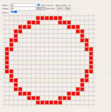That circle should then fit in a 35x35 matrix. Minecraft Pixel Circle Generator How To Build A Perfect Circle In Minecraft Playerzon Blog