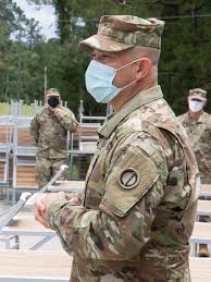 Today, Brig. Gen. Ernest Litynski, the commander of the 85th U.S. Army  Reserve Support Command, met with Col. Eric D. Beaty, the commander of the  Spearhead Brigade, as well as reserve component